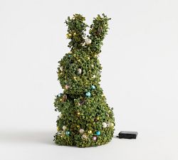 Lit Bauble Easter Egg Bunny