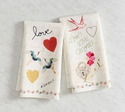 Love Hand Towel - Set of 2