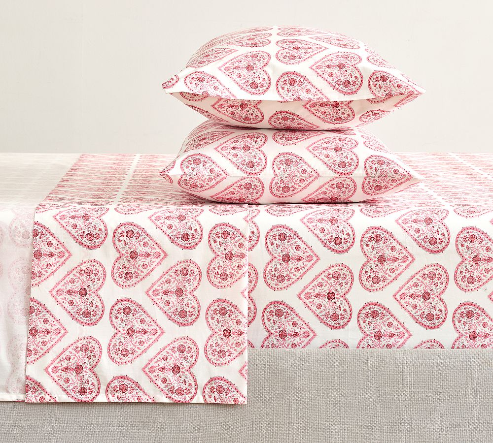 Valentine's Day Heart Sheet Set