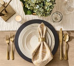 Elena Stoneware Appetizer Plates - Set of 4