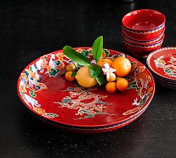 Lunar New Year Stoneware Serving Bowl
