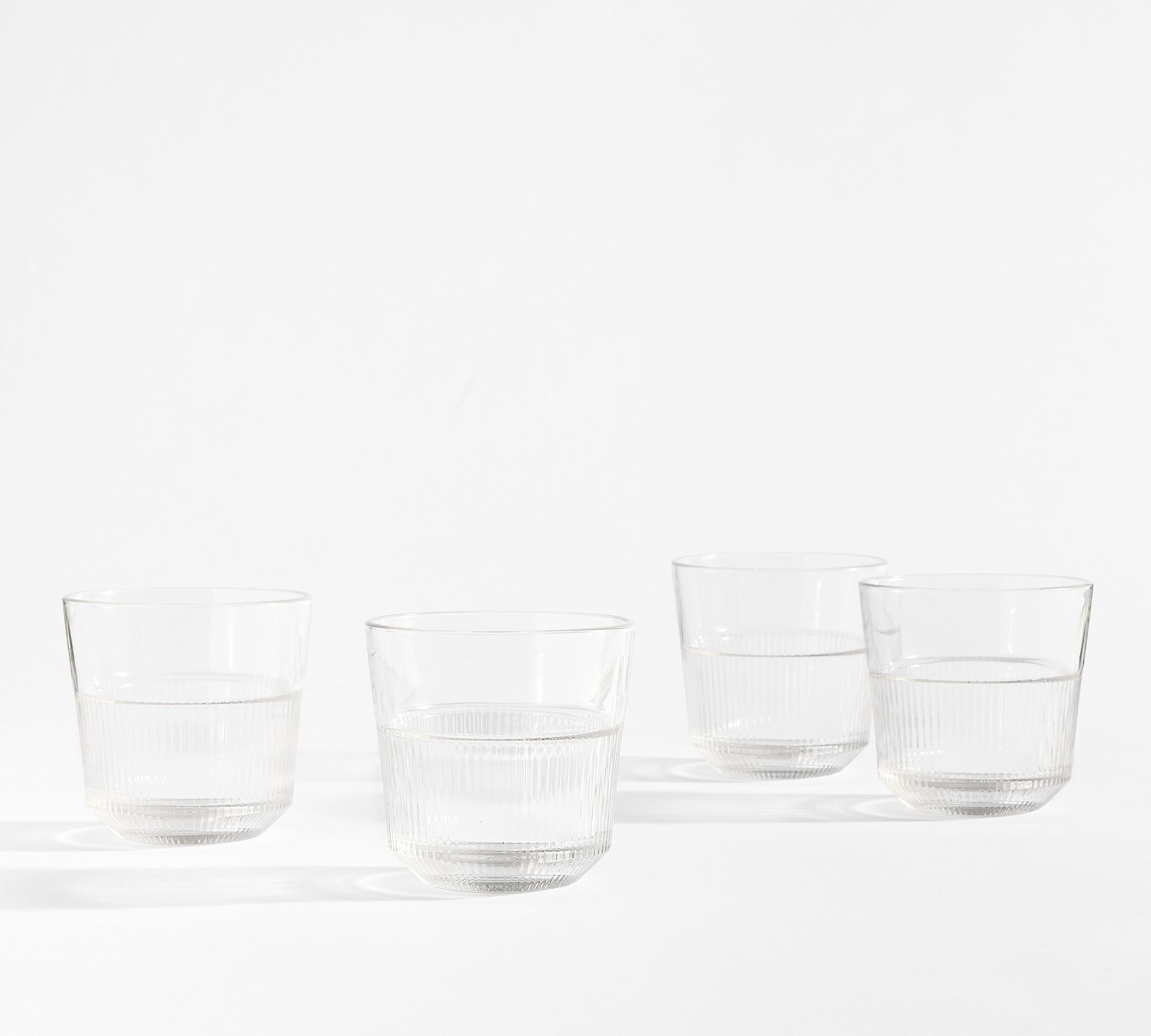 Brennan Tumblers - Set of 4 - Set of 4 - Clear