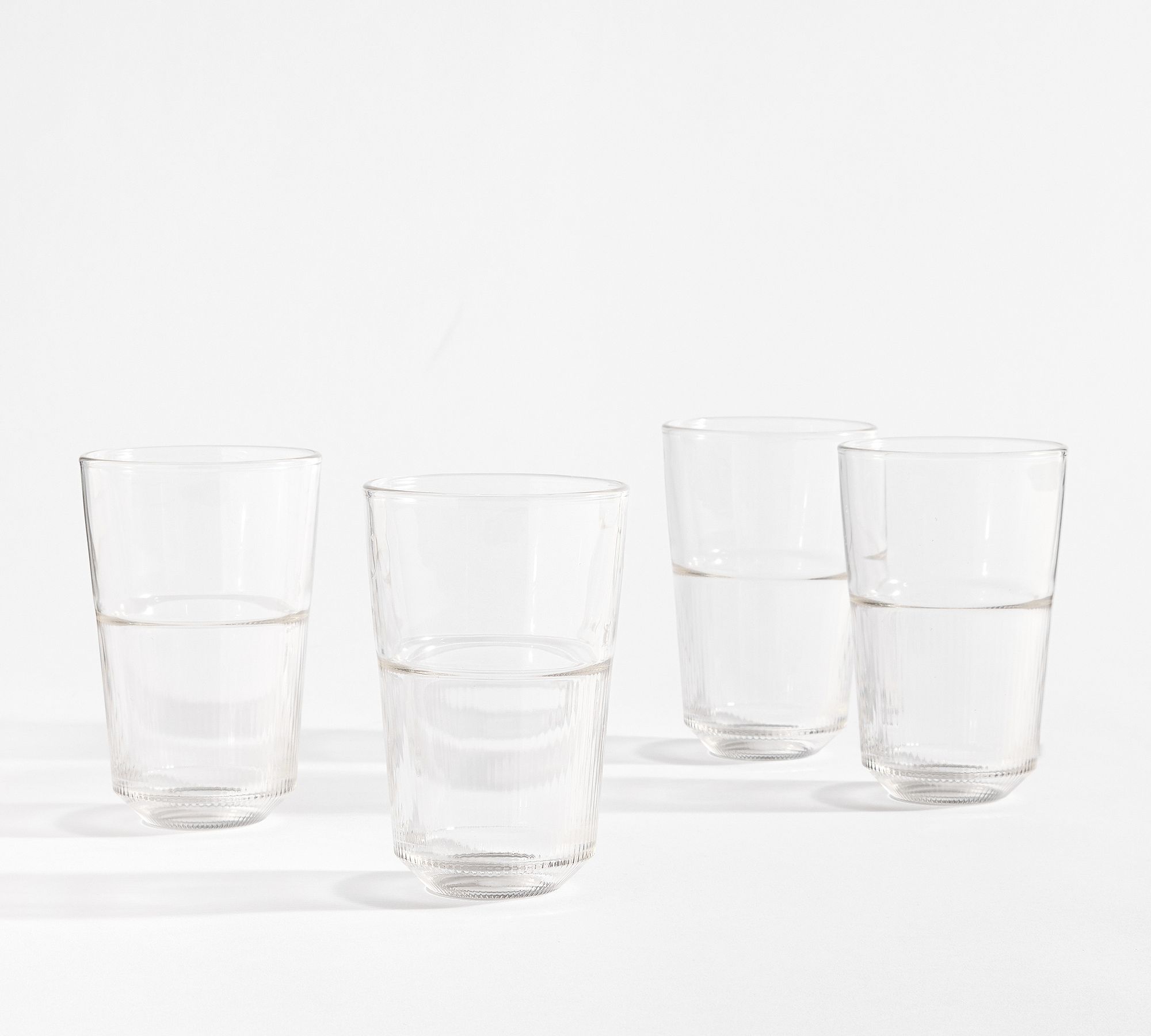 Brennan Tumblers - Set of 4 - Set of 4 - Clear