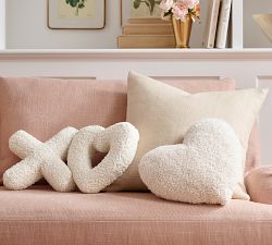XO Heart Shaped Pillow