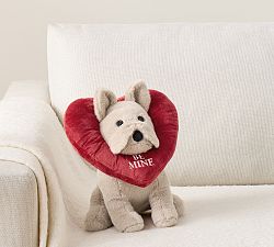 Be Mine Frenchie Shaped Pillow
