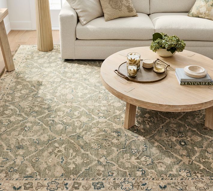 Lea Hand-Knotted Wool Rug | Pottery Barn