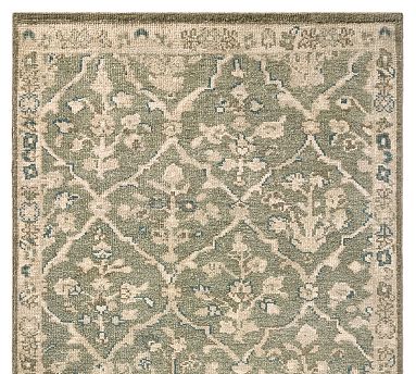 Lea Hand-Knotted Wool Rug | Pottery Barn