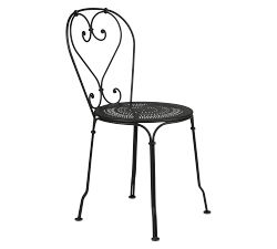 1900 Metal Outdoor Dining Side Chair