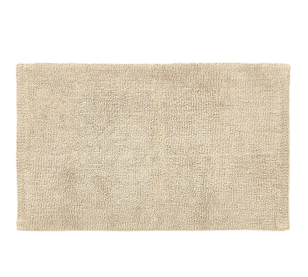 Classic Organic Loop Bath Mat - Simply Taupe, 21" x 34"