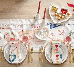 Cambria Handcrafted Stoneware Dinner Plates - Set of 4