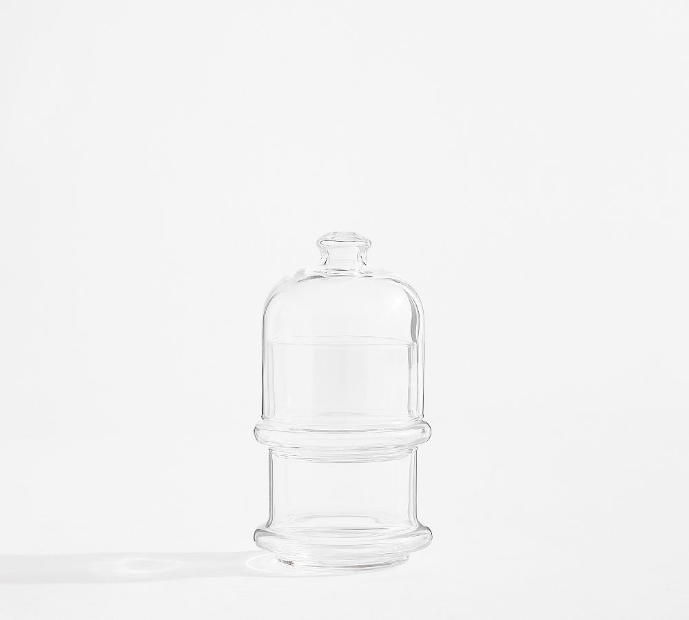 Stacking Glass Condiment Servers