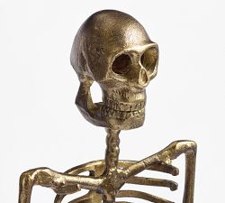 Brass Skeleton Object
