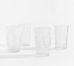 Bunny Hobnail Highball Glasses