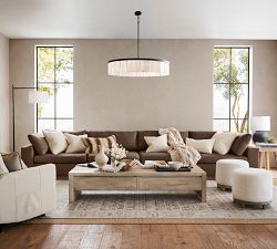 Reed Striped Lumbar Pillow