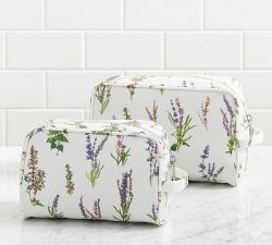 Monique Lhuillier Provence Cosmetic Bag - Set of 2
