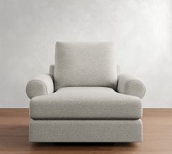 Canyon Roll Arm Swivel Chair