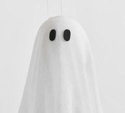 Lit Hanging Ghosts - Set of 3