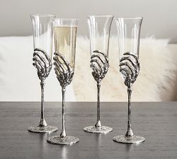 Skeleton Champagne Glass
