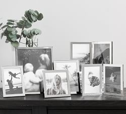 Modern Silver Hinged Frames
