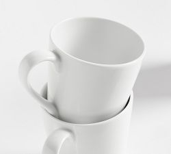 Porcelain Mugs - Set of 4