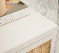 Westly Cane 5-Drawer Tall Dresser (26&quot;)