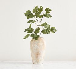 Faux Fig Leaf Branch