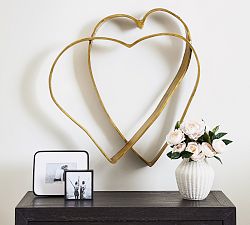 Ribbon Heart Sculpture