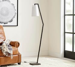 Carson Forged-Iron Floor Lamp (60")