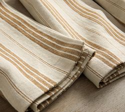 Colette Stripe Cotton/Linen Napkins - Set of 4