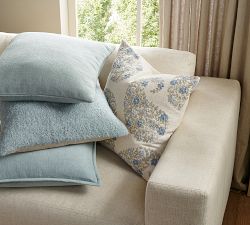 Jolyn Paisley Embroidered Pillow