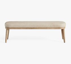 Layton Leather Dining Bench