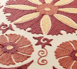 Amelia Embroidered Table Throw