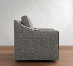 Cameron Slope Arm Swivel Chair