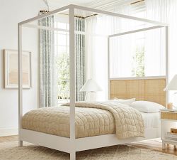 Westly Cane Canopy Bed