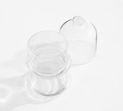 Stacking Glass Condiment Servers