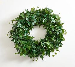 Faux Micro Ivy Leaf Wreath