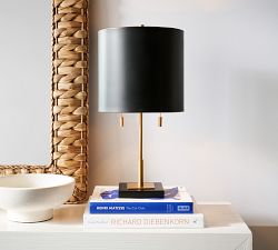 Chester Metal Table Lamp (16"-21")