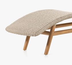 Encinitas Wicker Outdoor Single Chaise Lounge