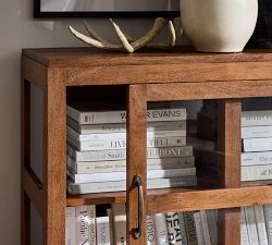 Menlo Glass Media Console (54")