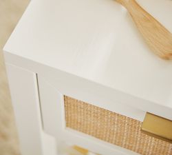 Westly Cane Rolling Cart