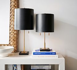 Chester Metal Table Lamp (16"-21")