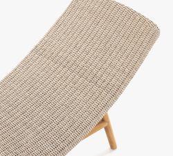 Encinitas Wicker Outdoor Single Chaise Lounge