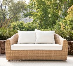 Gideon Wicker Outdoor Sofa (68&quot;)