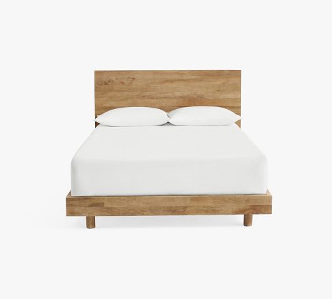 Cayman Platform Bed, Double, Heirloom Wheat