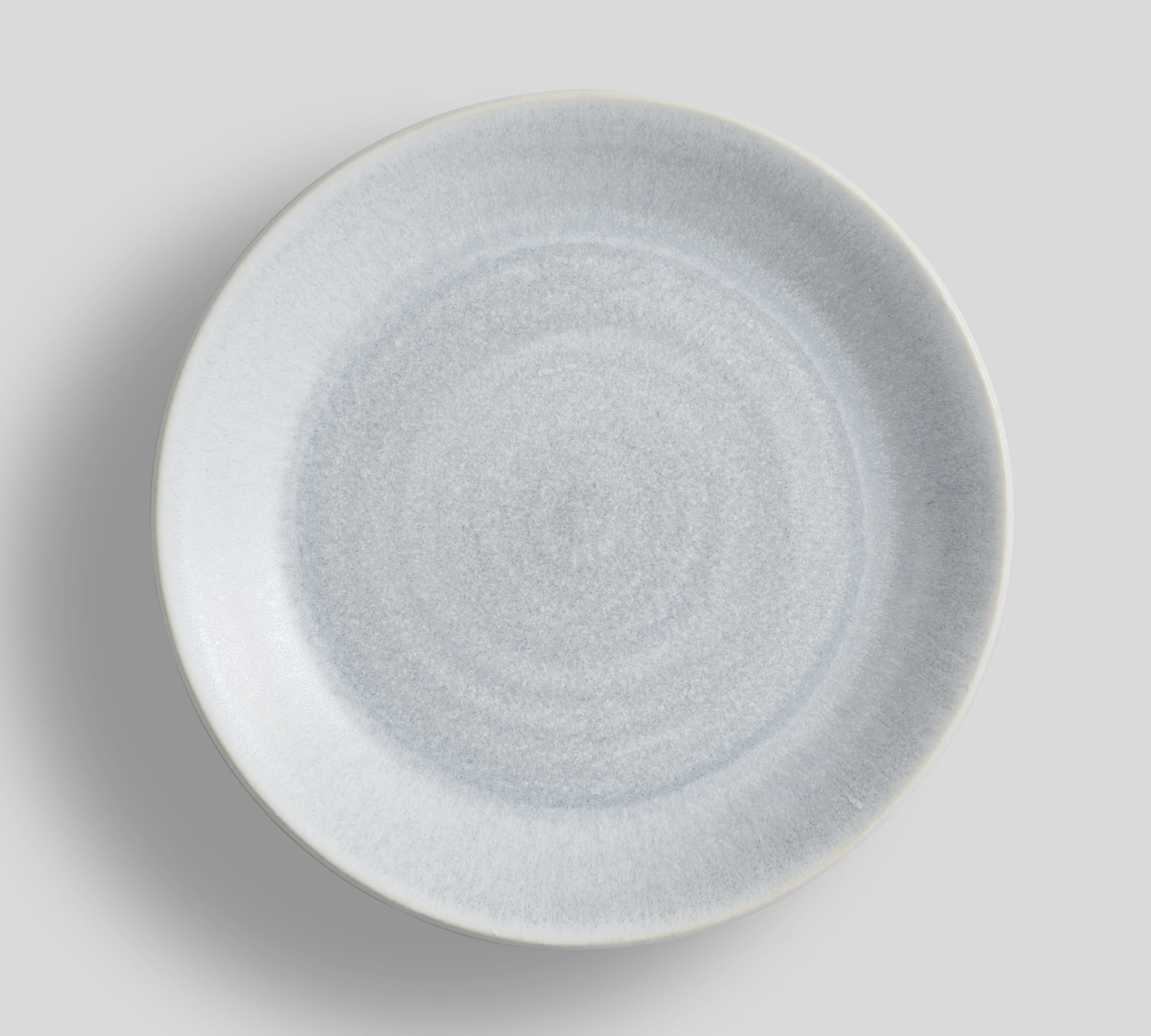 Larkin Reactive Glaze Stoneware Salad Plates - Set of 4 - Chambray Blue