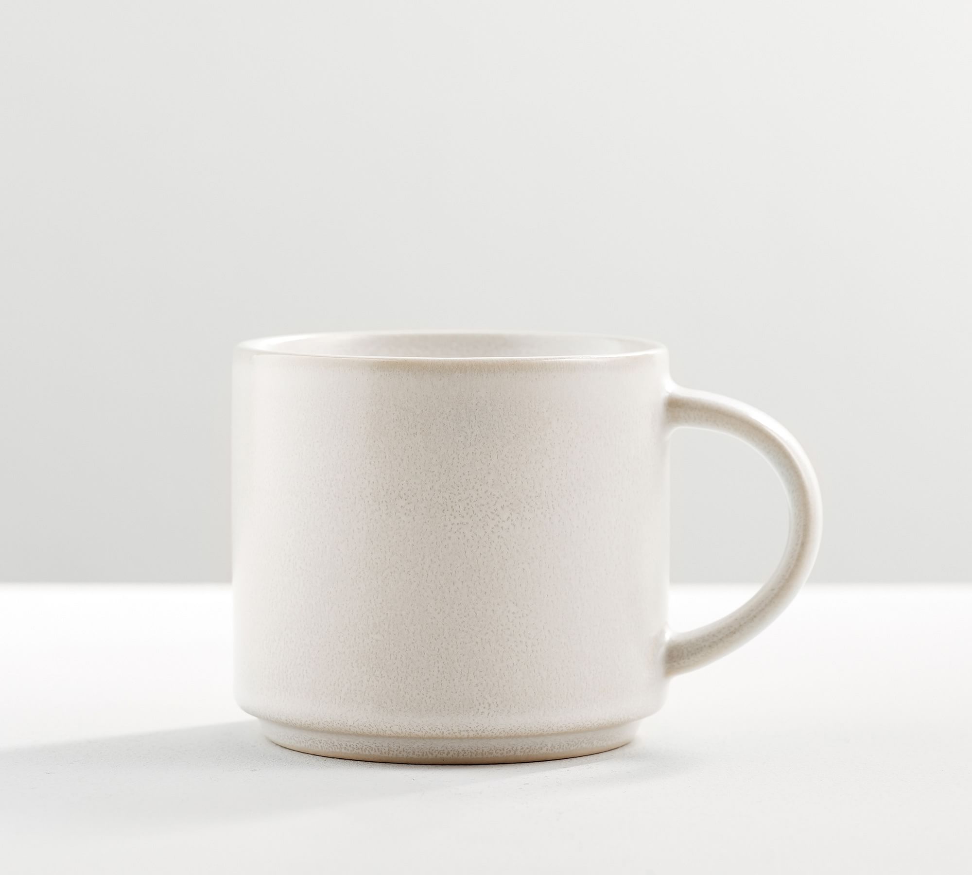 Mason Stoneware Mugs - Set of 4 - Ivory