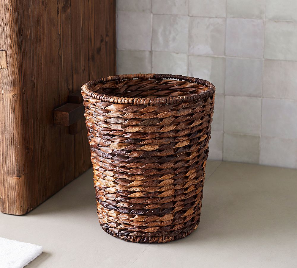 Seagrass Handcrafted Waste Basket - Raleigh