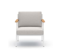 Camarillo Teak Outdoor Lounge Chair