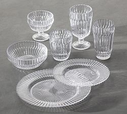 Fluted Glass Dinnerware Collection