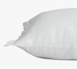 Open Box: Turkish Cotton Fringe Pillow